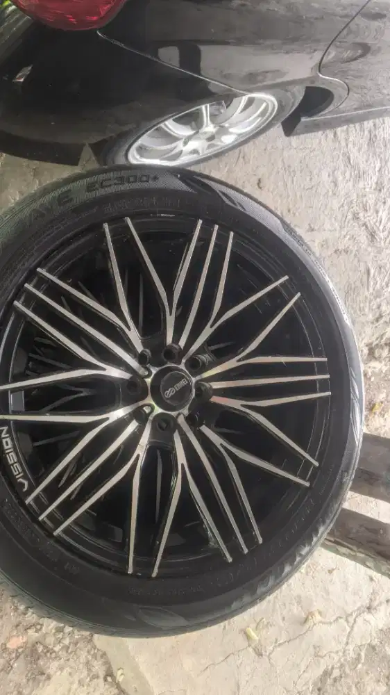 Velg+ban R17 double PCD