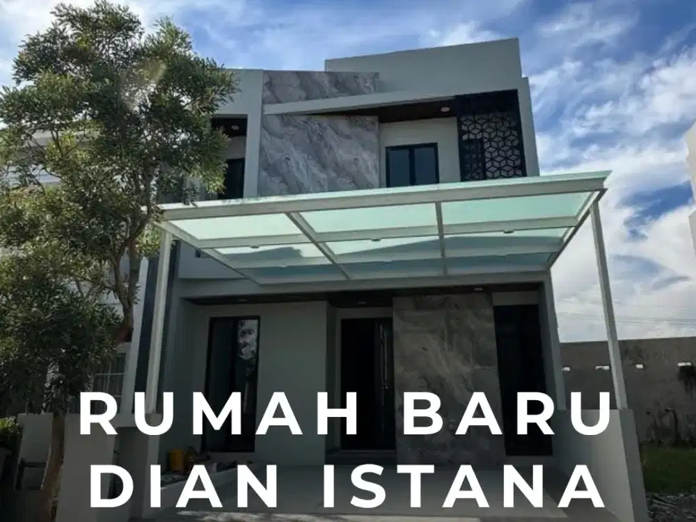 Rumah Baru Minimalis 2 Lantai, Dian Istana, Surabaya Barat