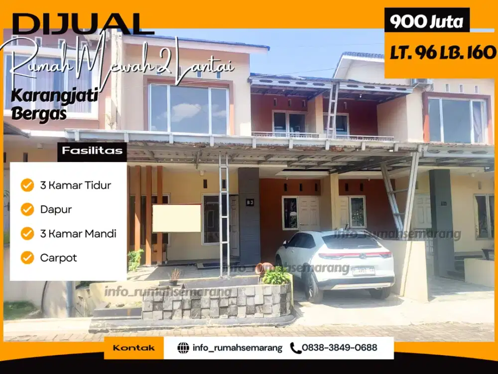 Rumah Mewah 2 Lantai Siap Huni di Cluster Permata Karangjati – Desain Modern & Lokasi Nyaman!