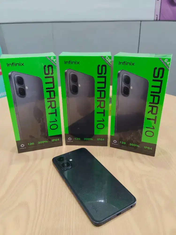 INFINIX Smart 10 4GB/64GB & 4GB/128GB Garansi Resmi
