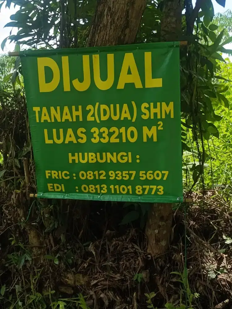 Dijual tanah di sajari lebak banten