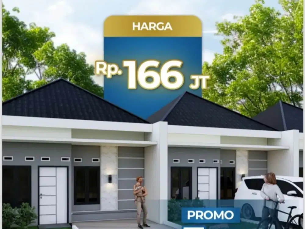 Jual Rumah Baru Subsidi Lokasi Wonorejo Solo 166 Juta
