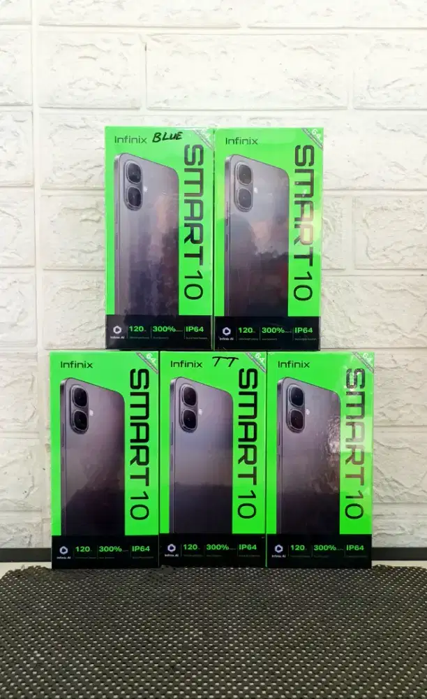 BARU..SMART 10 RAM 4+4/64 SEGEL/GARANSI RESMI