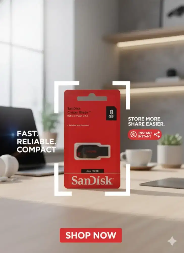 USB SANDISK 8GB/32GB ORIGINAL