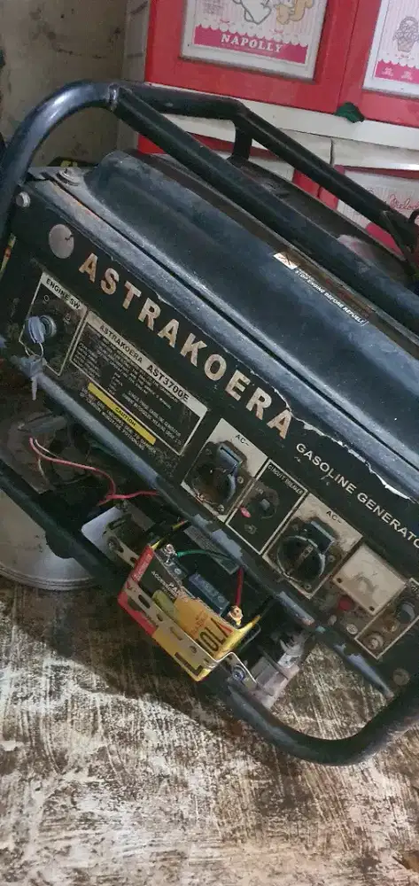 Genset Jenset astrakorea 6.5 hp