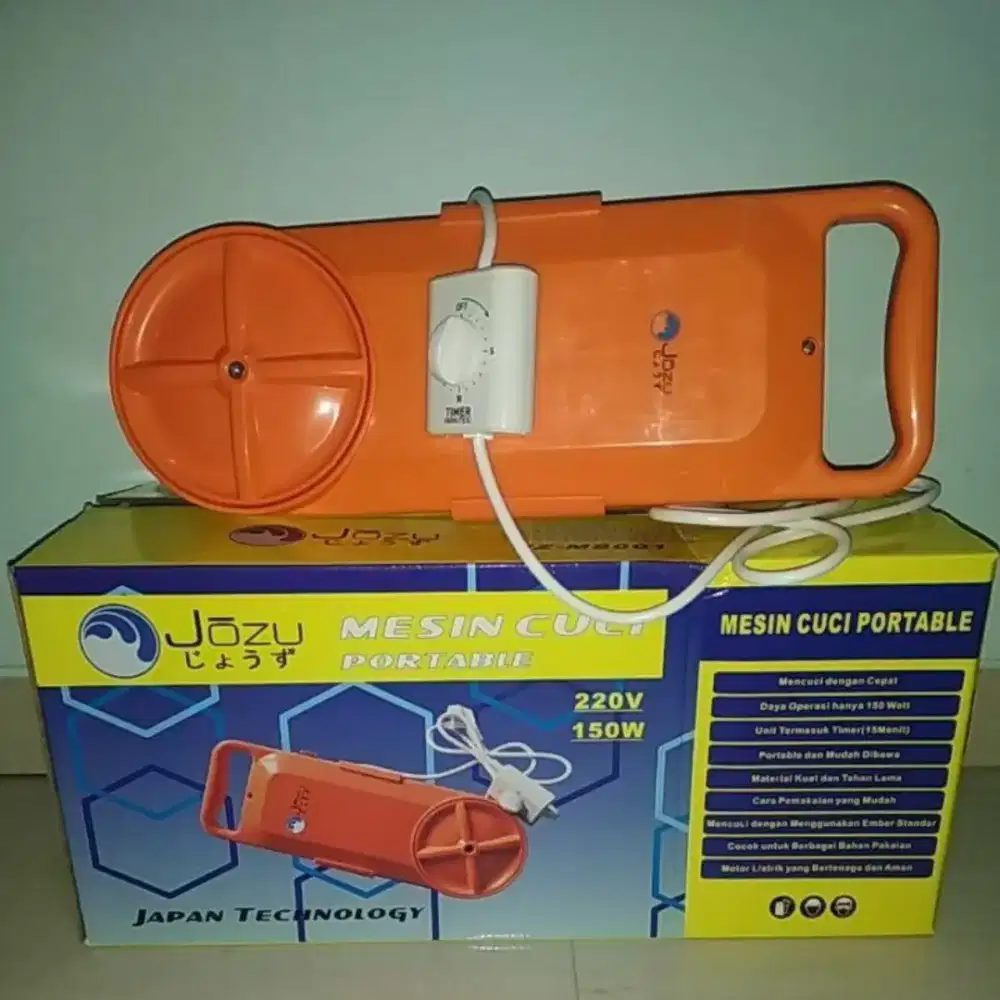 Mesin Cuci Portable Putaran Kencang Gaspol