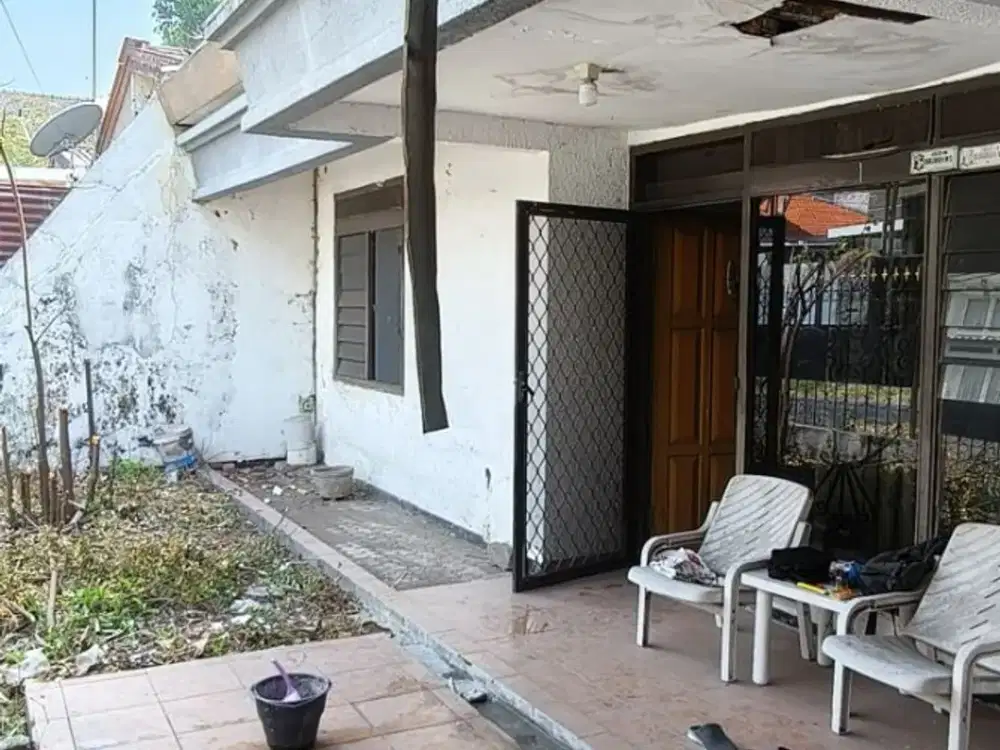 Termurah Hitung Tanah Rumah Babatan Pantai dekat Kenjeran lebar 10