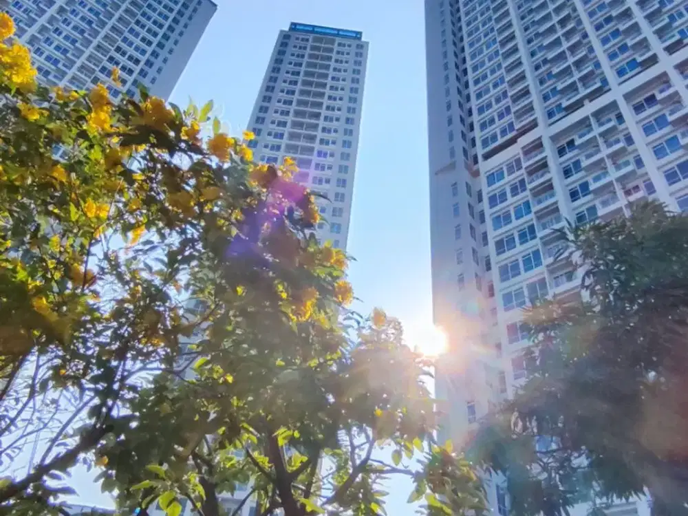 Sewa Apartemen Puri Mansion Luas 37 m2 Dengan 1 Kamar Tidur Semi Furnish Harga Termurah 28 Juta/Tahun