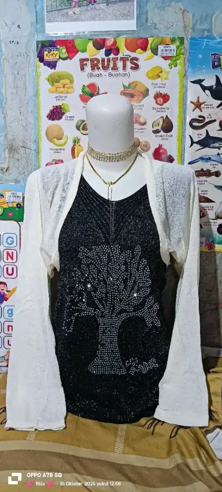 Set tanktop cardigan