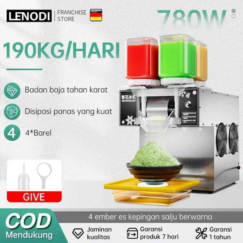 Mesin es keping salju es bingsoo korea