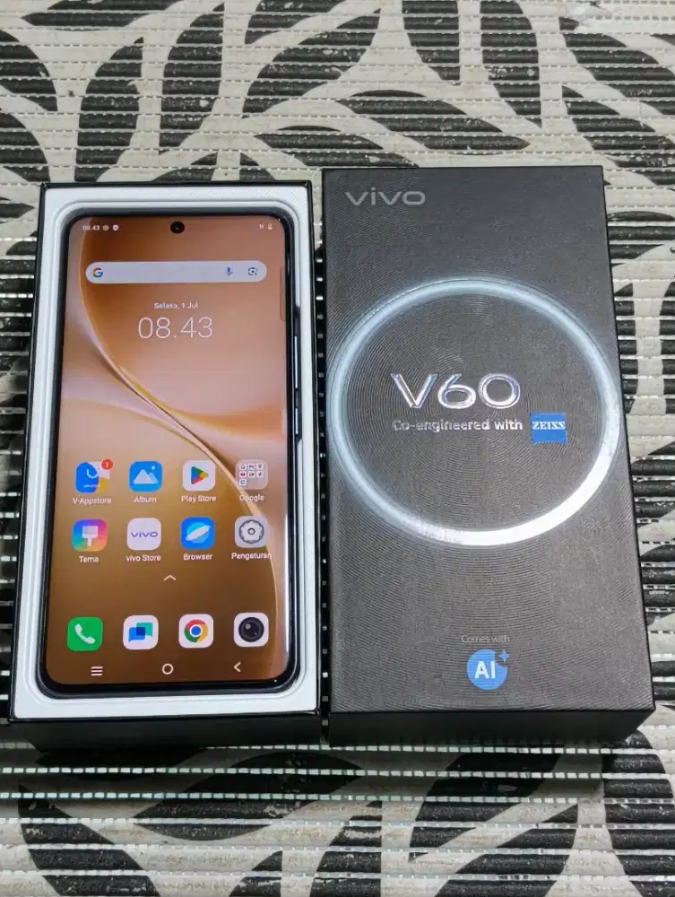 Vivo V60 5G 12/256 GB Gray
