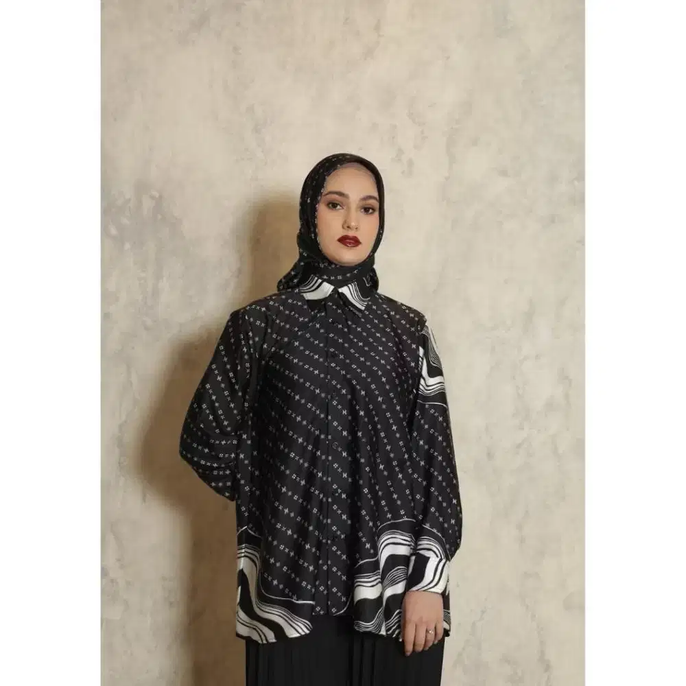 Prelove Blouse dan Scarf hidahasan