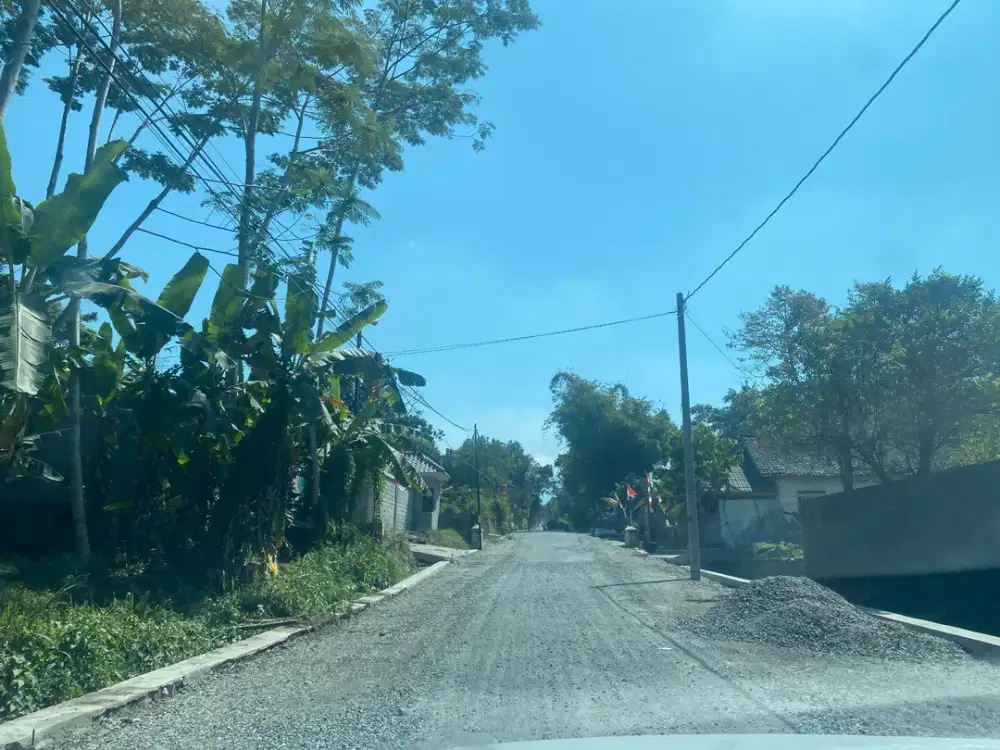 Tanah Dekat Pasar Pakem 1 Jutaan/m2 Bisa Dicicil