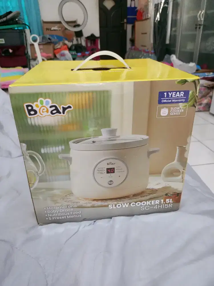 TERMURAH BEAR SLOW COOKER BARU
