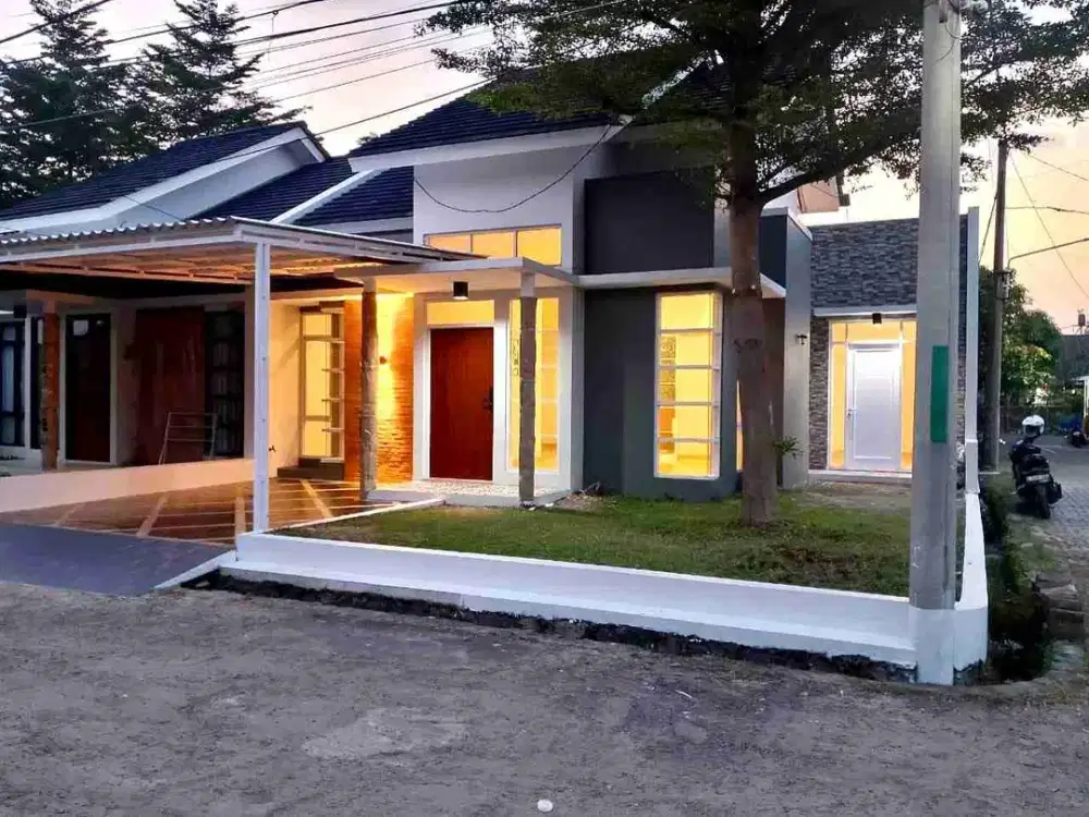 dijual rumah cantik siap huni banyak bonus bisa kpr