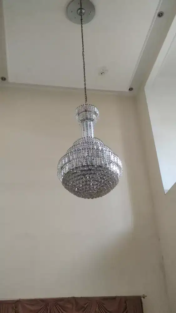 Jual lampu kristal ukuran besar