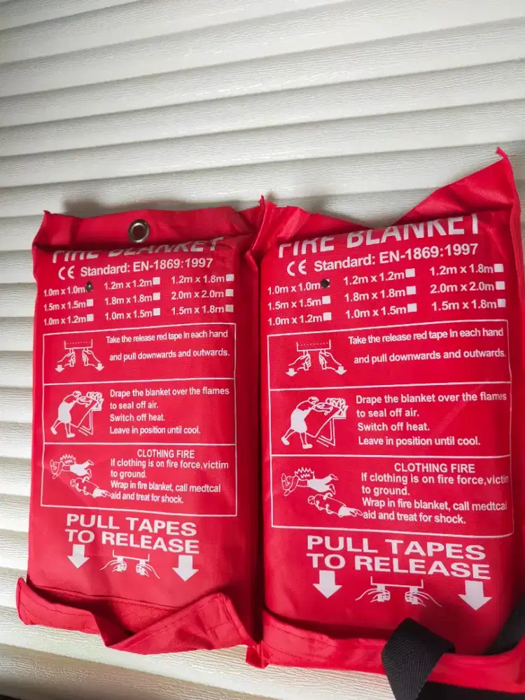 Fire blanket selimut pemadam kebakaran