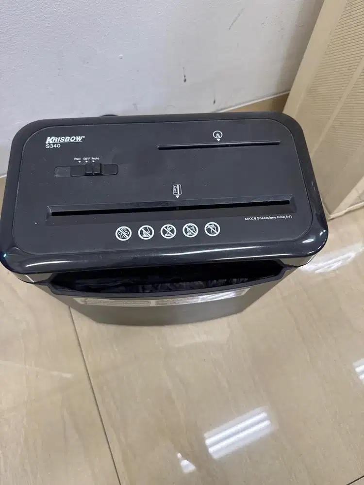 Dijual penghancur kertas