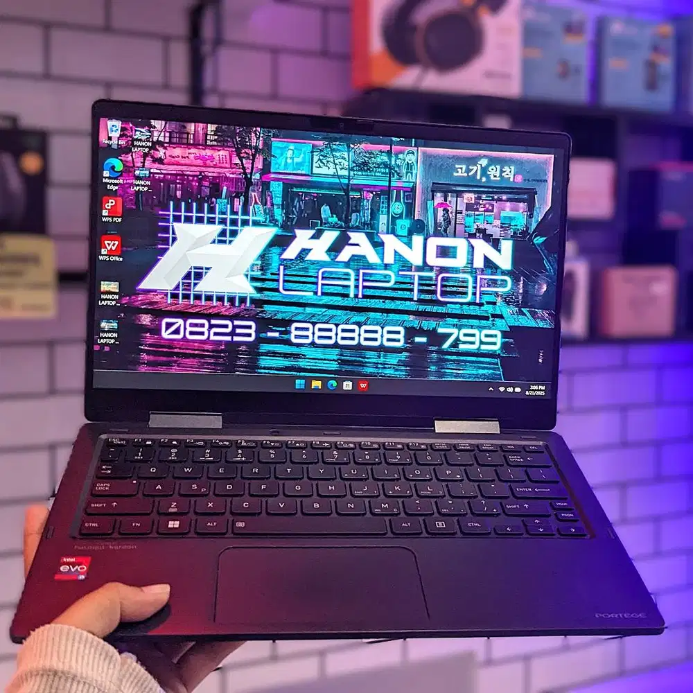 Toshiba Portege X30W-K Flip 2in1 Core i5-1340P 16cpu Ram 16GB DDR5 FHD