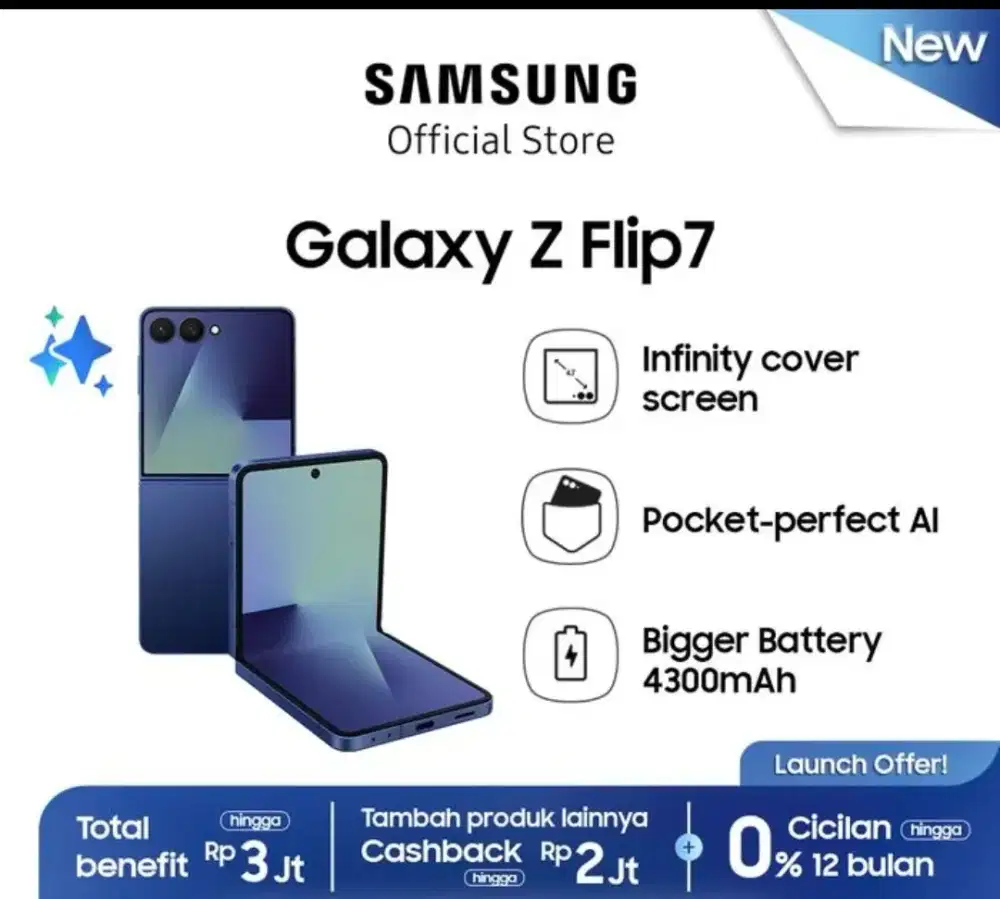 Samsung Galaxy Z Flip7 12/512GB