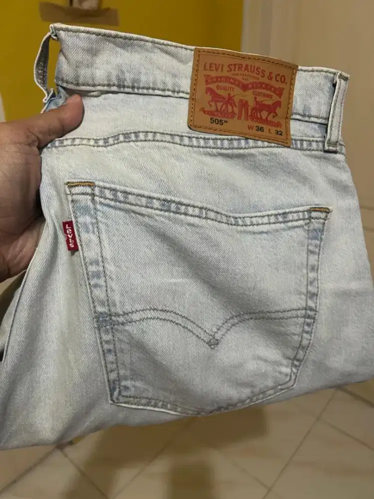 Levis 505 ice blu no 36 original