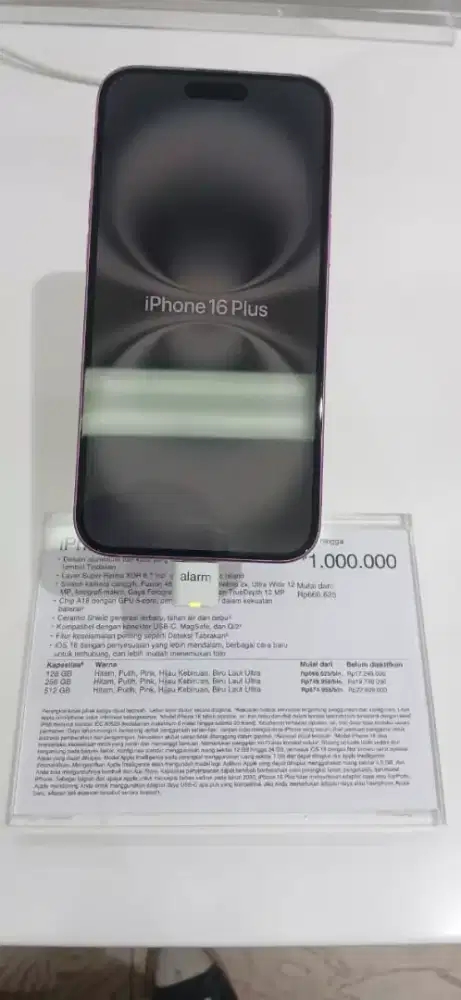 IPHONE 16 PLUS 256 GB