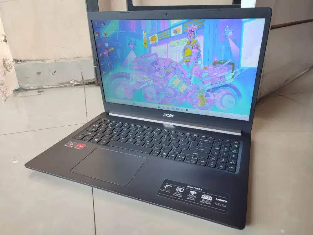 Acer ryzen 5 multimedia ram 12gb ssd 512gb vga radeon siap pakai