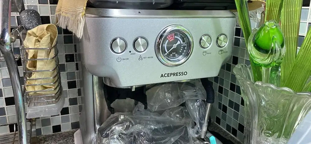 machine coffe maker espresso mesin kopi ACEPRESSO with grinder