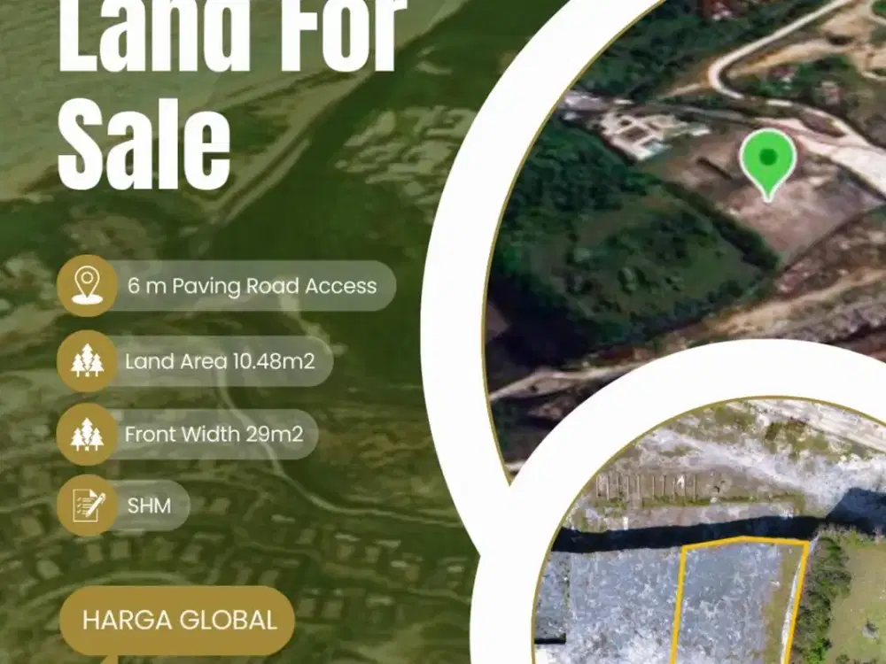 Dijual Lahan Los Tebing Lokasi dekat dengan Pantai Pandawa