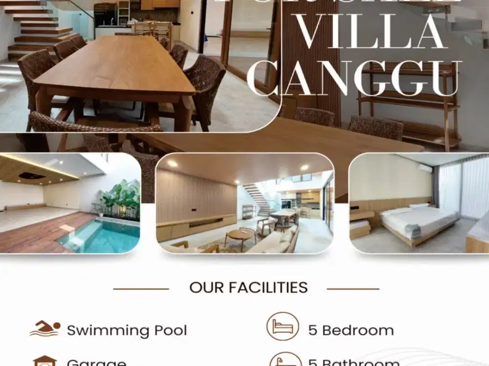 Dijual Villa 2 lantai dengan Fasilitas Eksklusif dekat Atlas