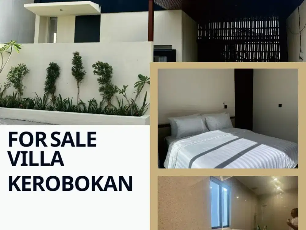 Dijual Villa Cozy Modern Private Pool Lokasi Kerobokan