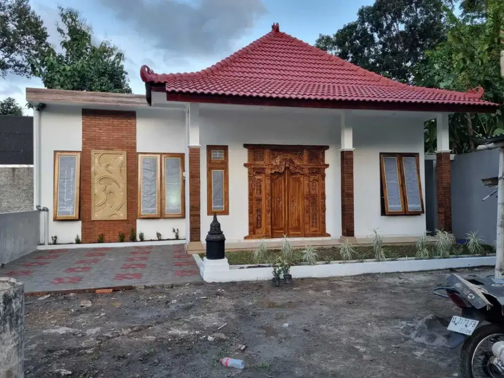 RUMAH MURAH CANTIK TANAH LUAS DI PEDESAAN BOROBUDUR