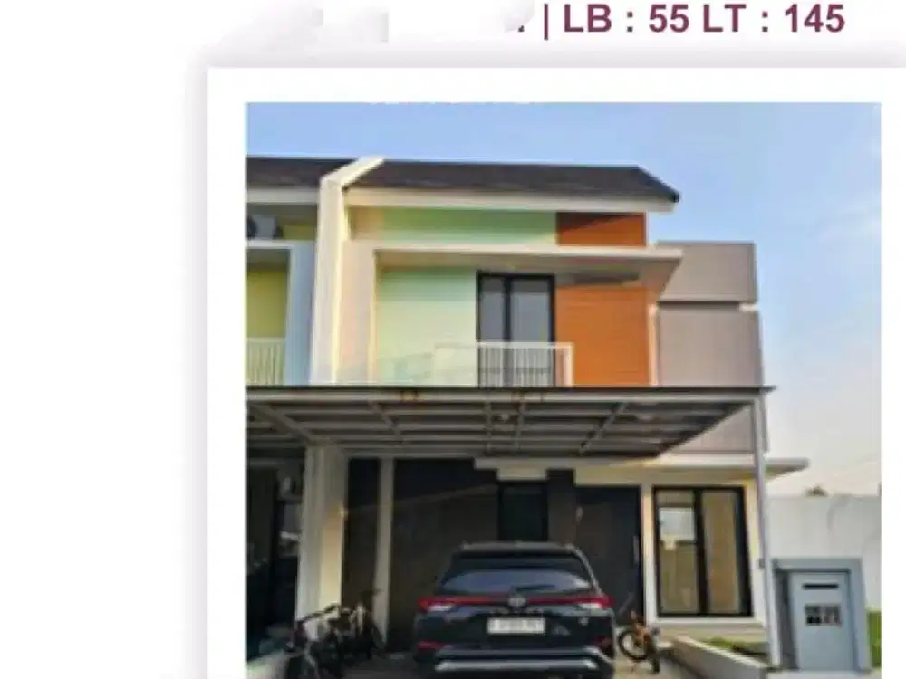 Hunian Modern Minimalis Cluster Lavesh Harapan Indah Unit Ready