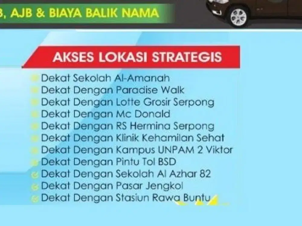 Rumah 2 lantai 2KT / 2KM Lokasi Strategis di Pocis, Tangerang Selatan