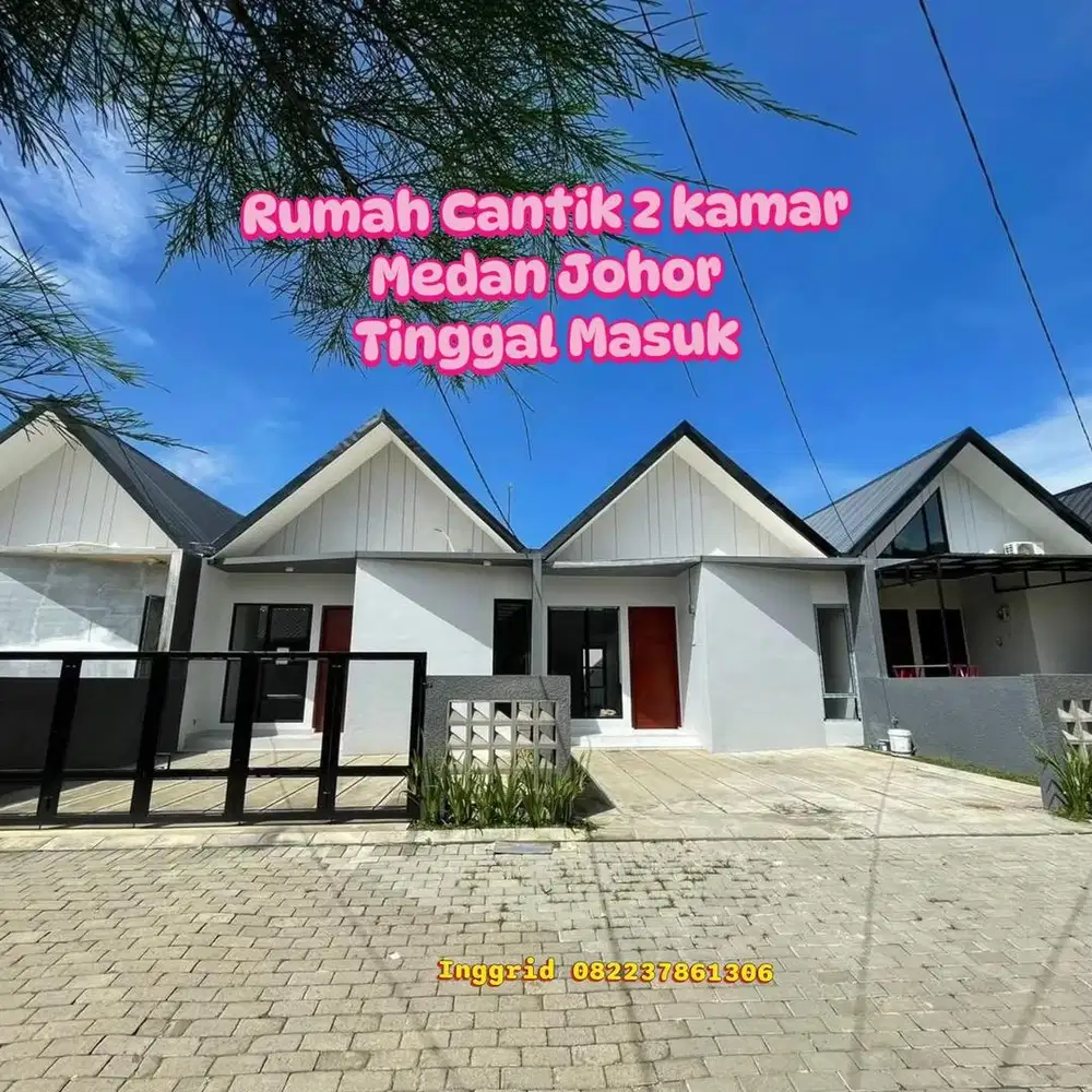 Rumah cantik termurah 2 kamar ready johor