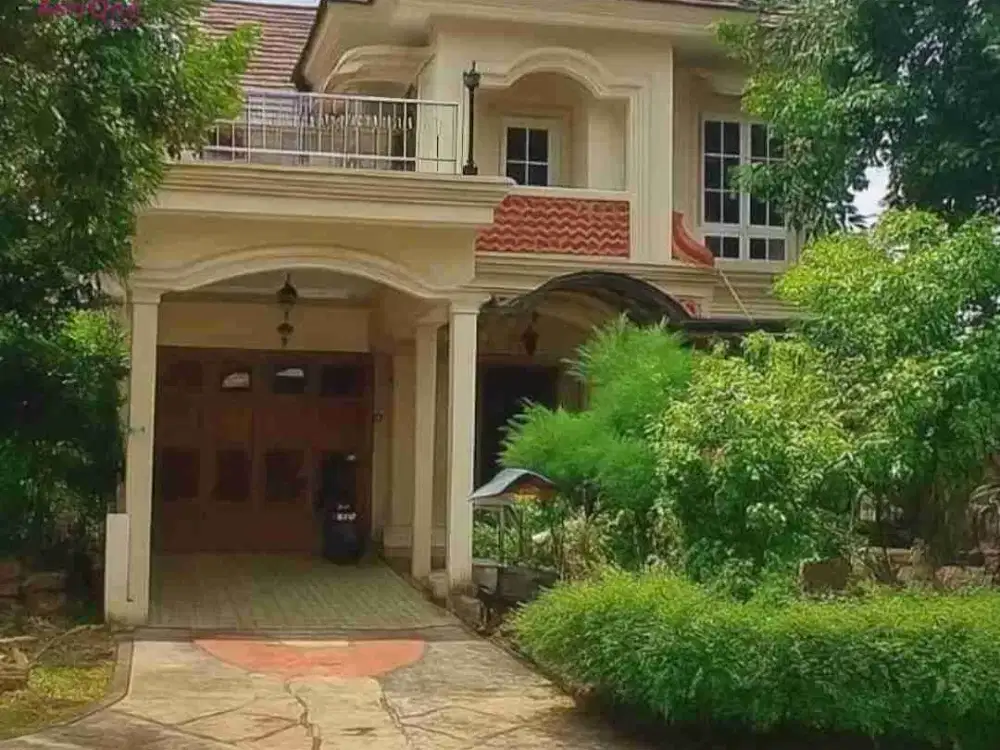 Dijual rumah 2 lantai luas dalam cluster kota wisata cibubur