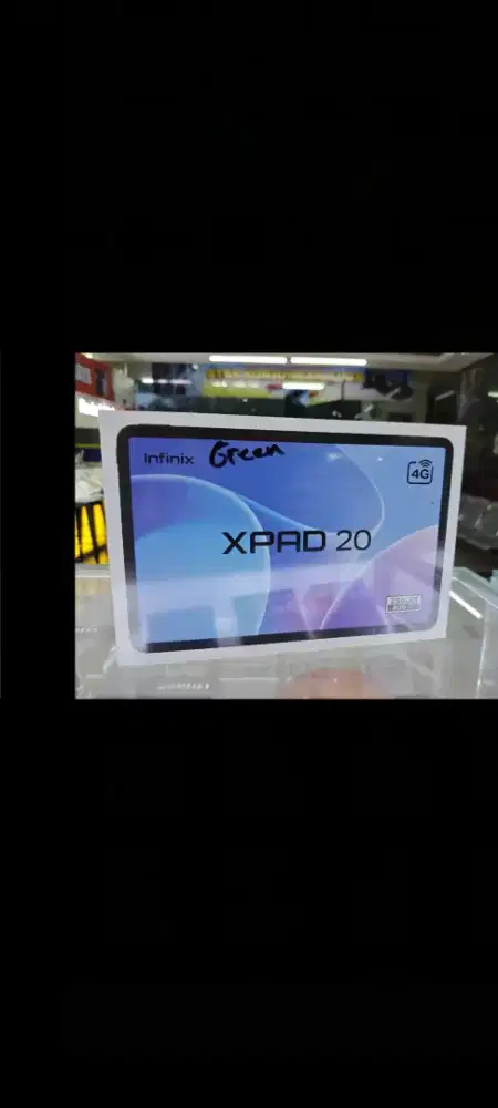 Tablet infinix XPAD 20 LTE ram 8gb 256gb dan4/128 resmi
