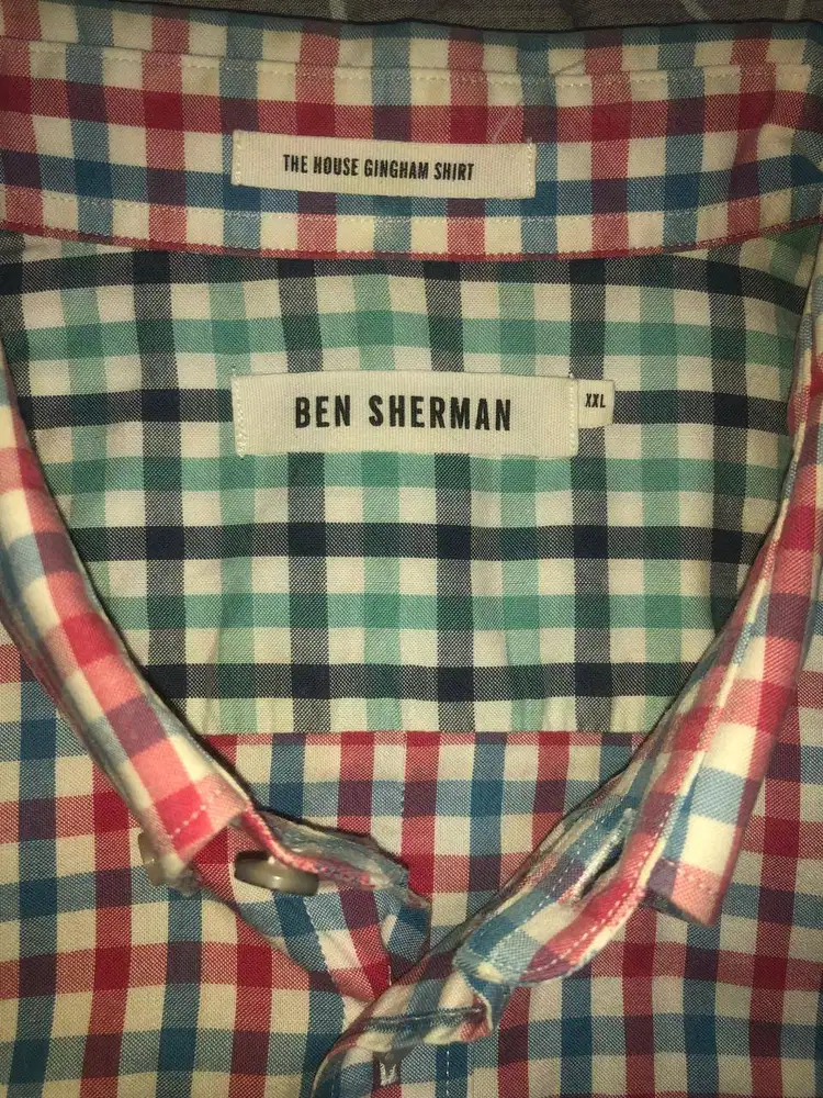 Ben Sherman The House Gingham Shirt Pre Loved