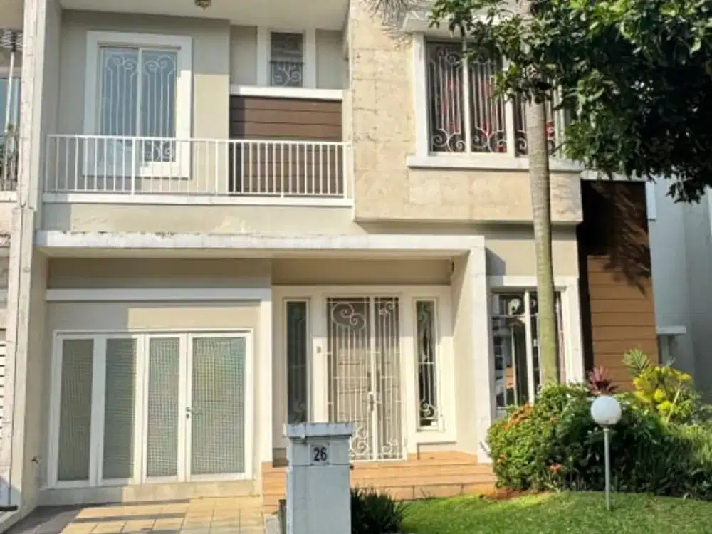 Disewakan Rumah bagus Cluster Chalcedony ,PHG