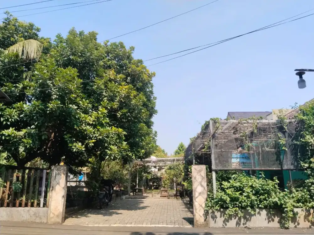 Di jual Rumah serta Kebun luas 726 m2 di jatiwarna
