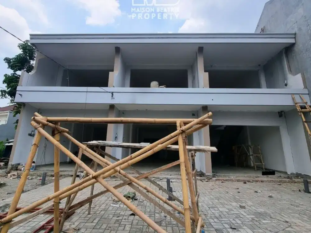 DIJUAL RUKO BARU SEDANG TAHAP FINISHING 2LT DI JALAN UTAMA MELATI MAS