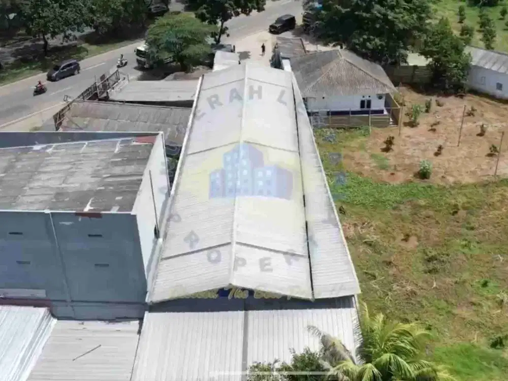 Dijual Gudang Murah Di Jl. Raya Tigaraksa, Tangerang