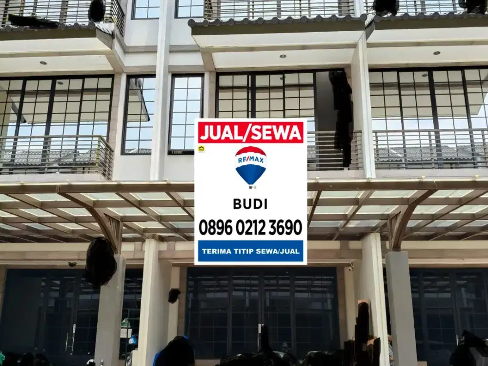 Disewakan atau dijual ruko sedayu city kelapa gading gandeng 3 tk LT 9 x 17,5
