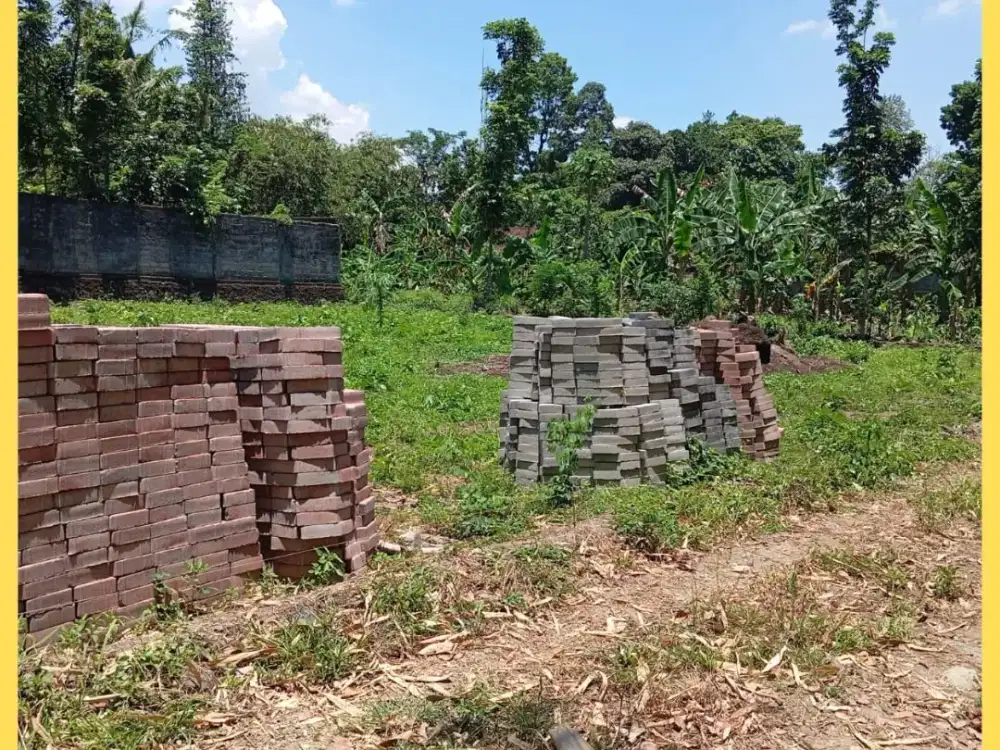 Tanah SHM Pekarangan Cocok Kost 1 km an Dari Kampus UII Kaliurang