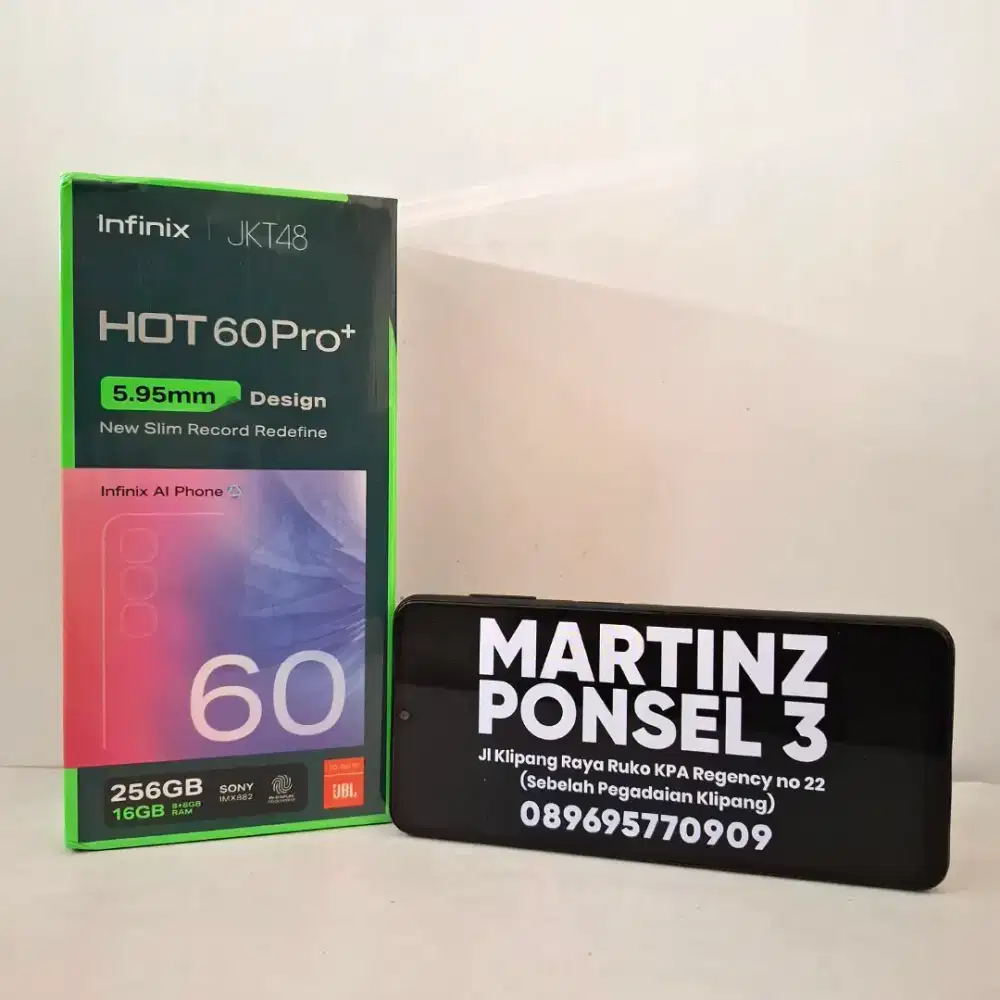 Infinix Hot 60 Pro+ 8/256 Garansi Resmi 1 Tahun