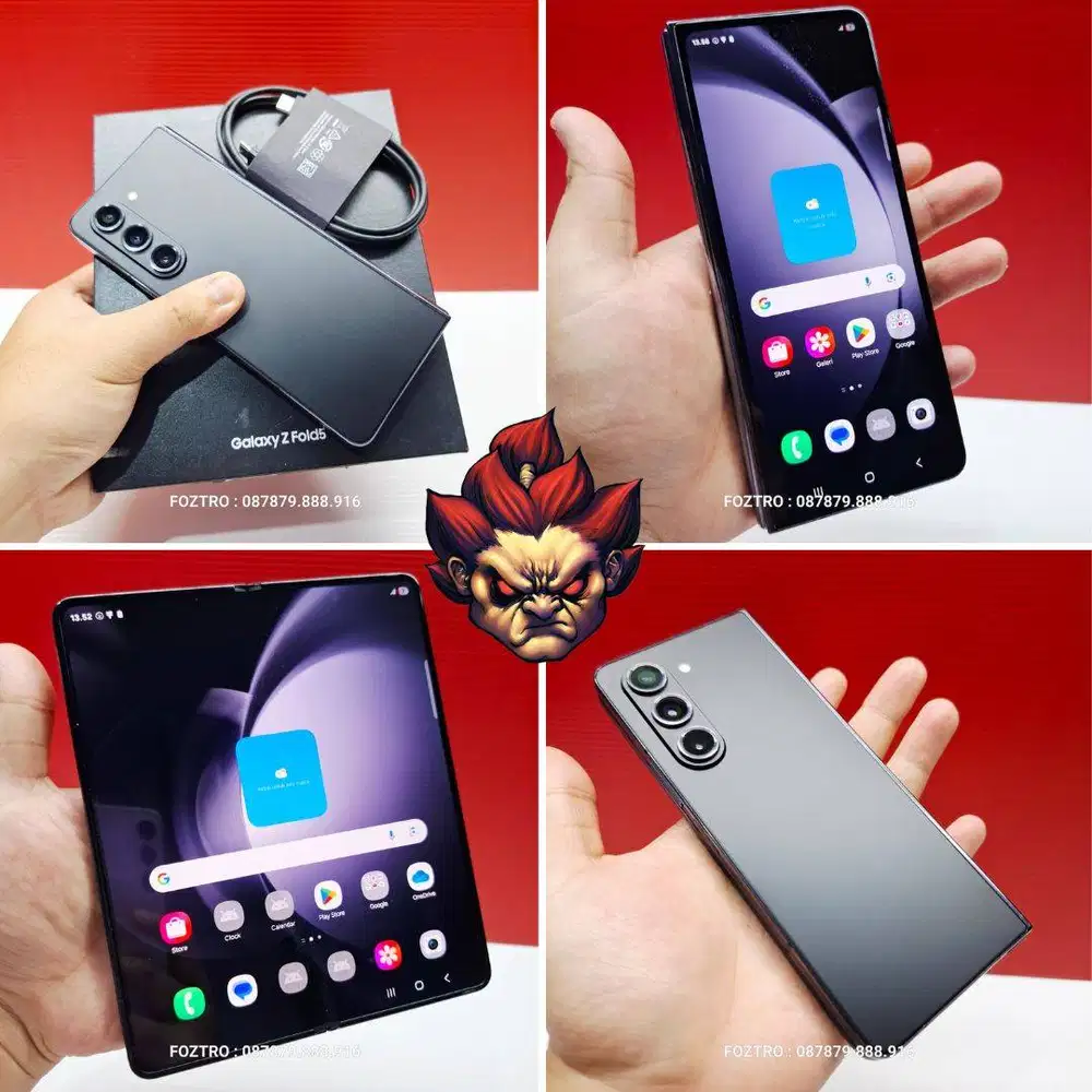 Samsung Galaxy Z Fold 5 12/256GB Fullset 100% RESMI SEIN NO MINUS