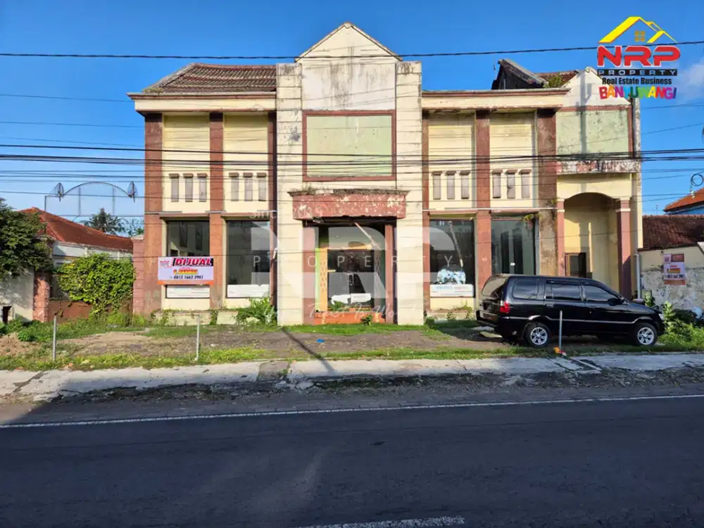 Dijual Tanah Bonus Bangunan di Simpang 4 Cungking - Banyuwangi