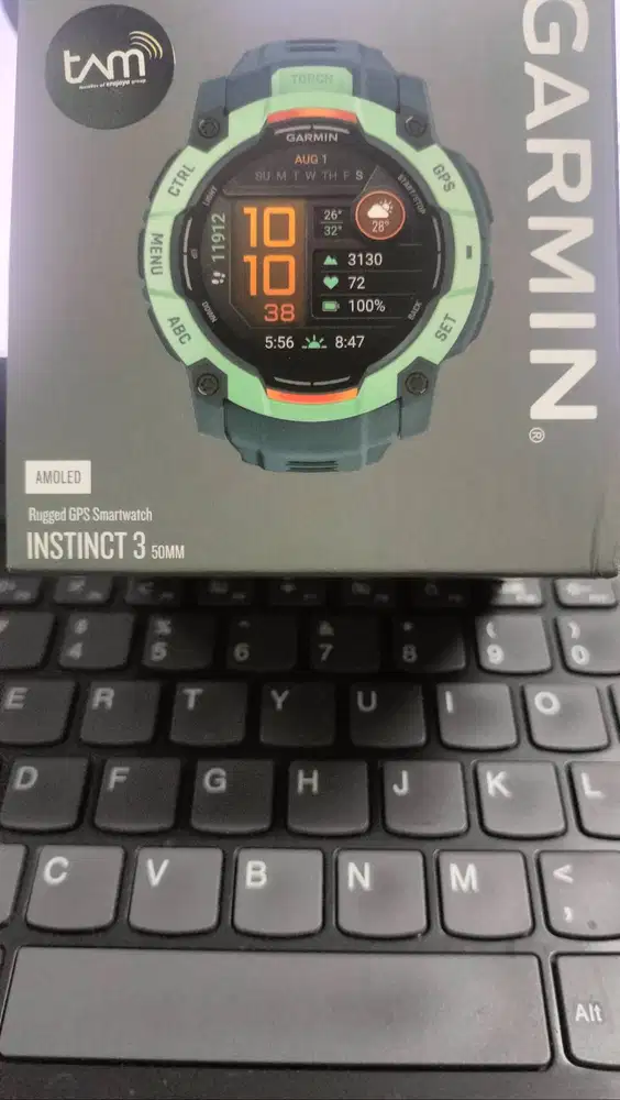 GARMIN INSTINCT 3-50mm,AMOLED NEOTROPIC WITH TWILIGHT BAND