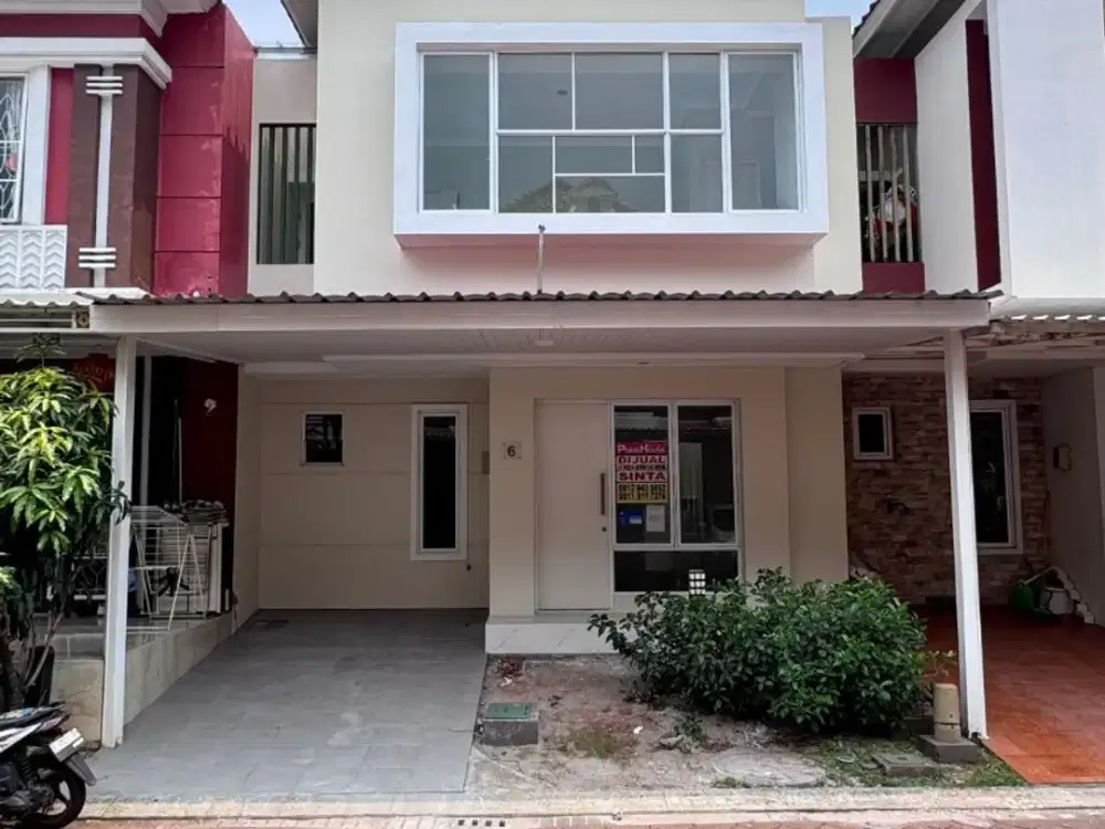 Dijual Rumah Baru Gress 2 Lt di Cluster Malibu Gading Serpong. Rumah Siap Huni