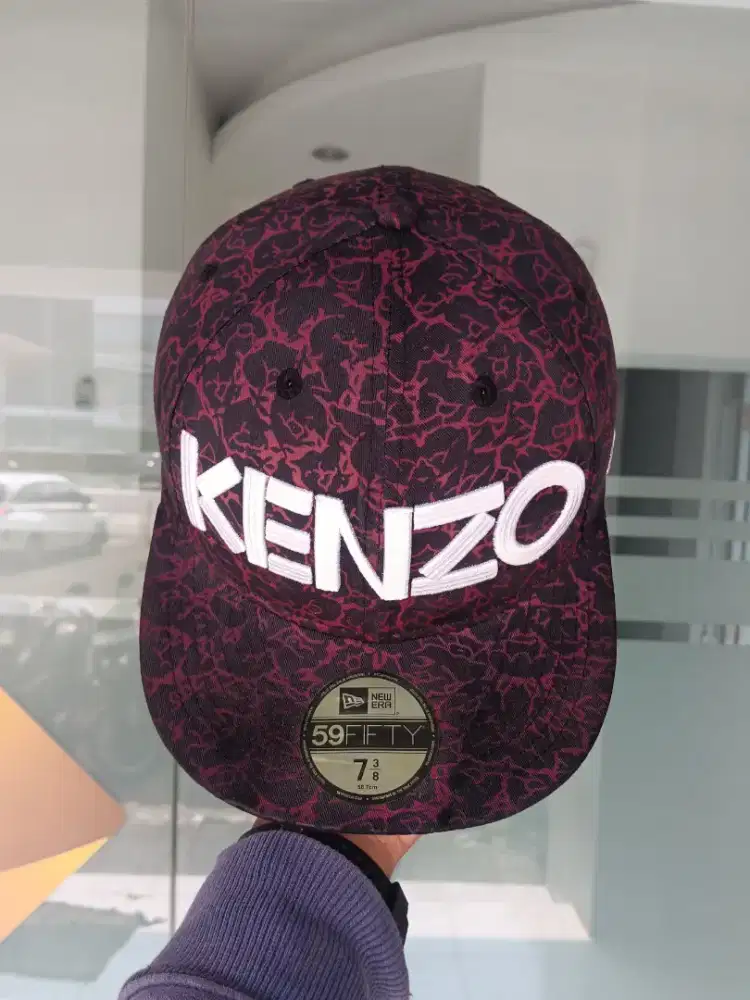 Topi Caps Cap Snapback Hat Hats NE Newera New Era X Kenzo